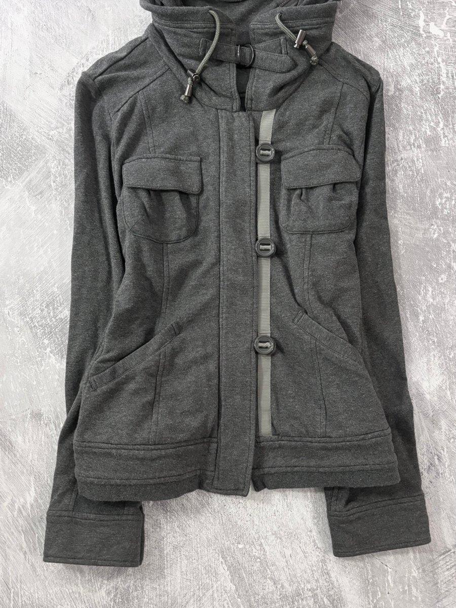 Obscura Grey Jacket - MIDNIGHT FAE
