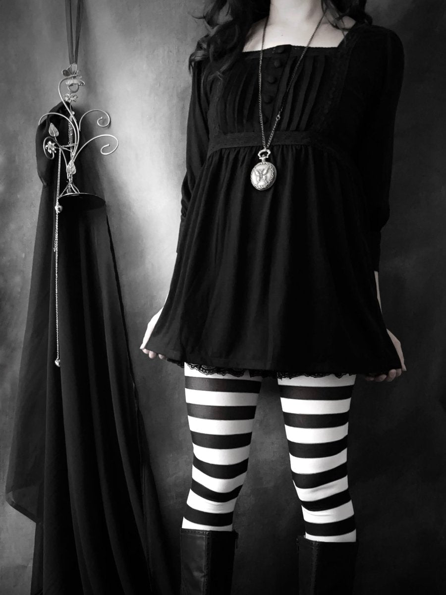 Oeillet Babydoll Top - MIDNIGHT FAE