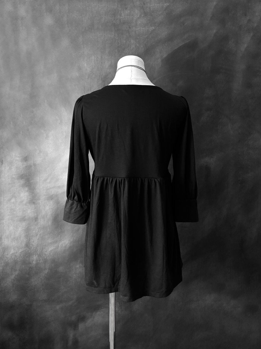 Oeillet Babydoll Top - MIDNIGHT FAE