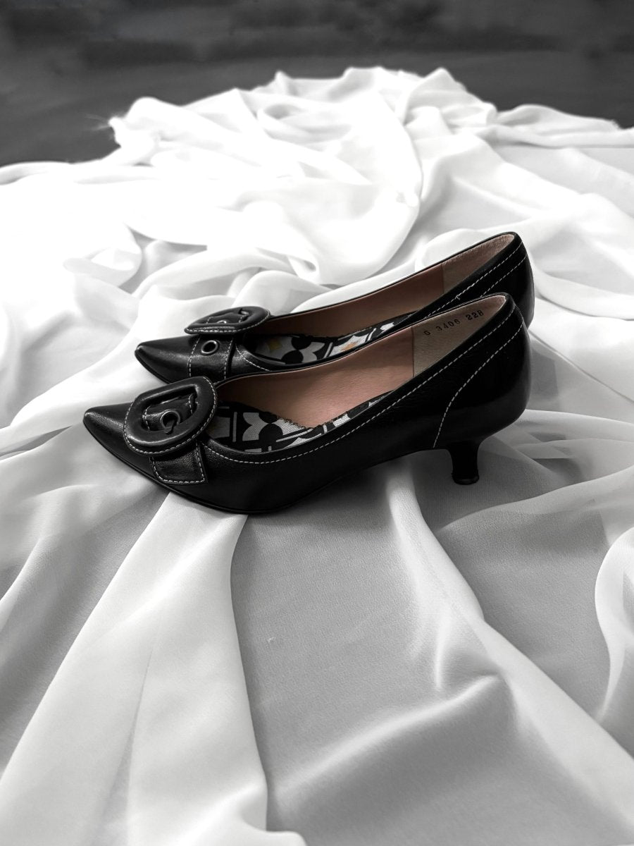 Orphi's Kitten Heels - MIDNIGHT FAE