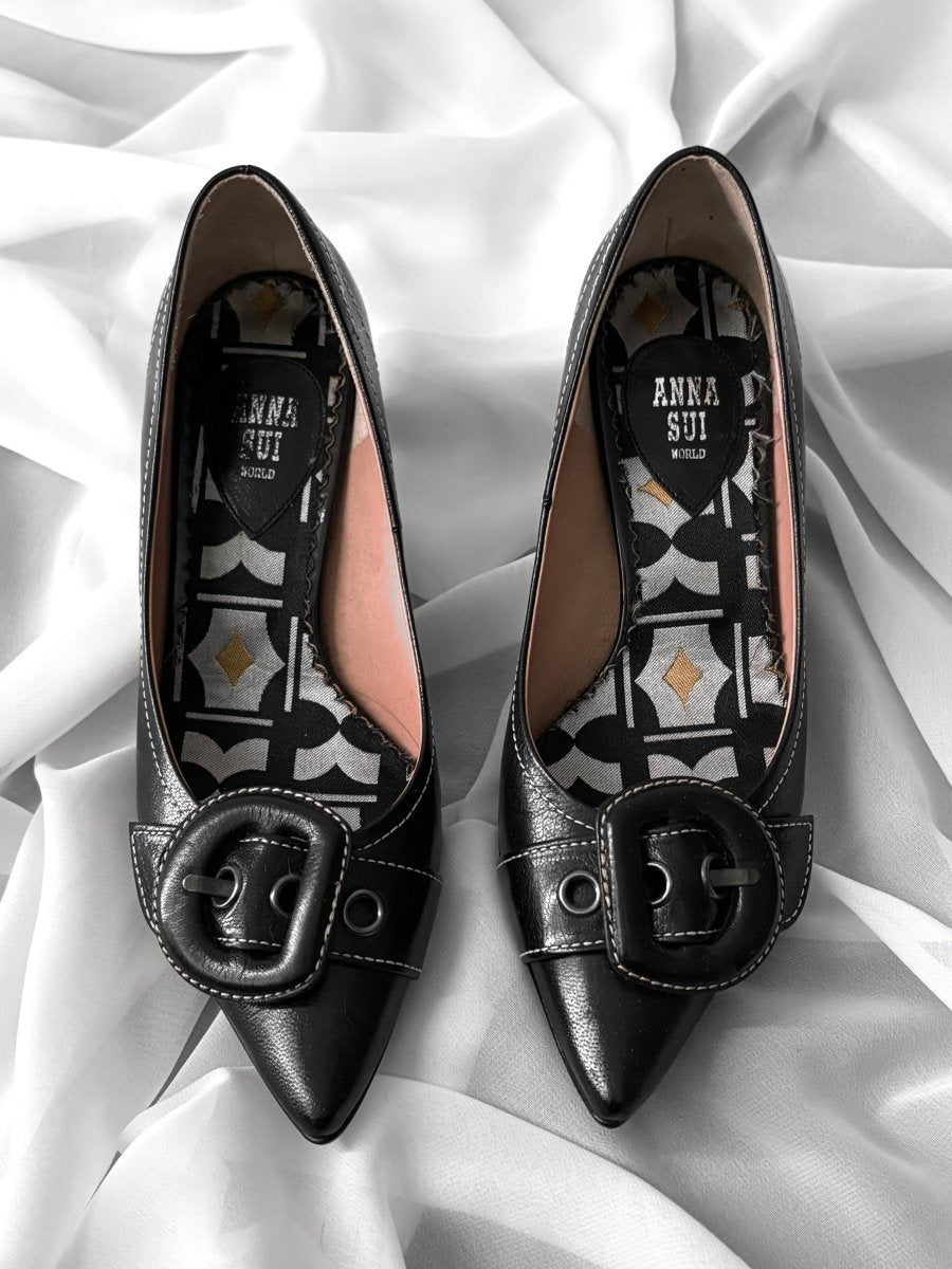 Orphi's Kitten Heels - MIDNIGHT FAE