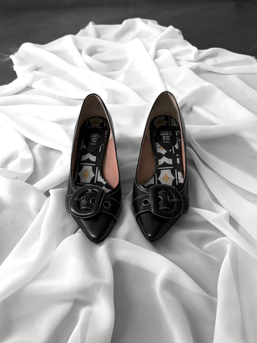 Orphi's Kitten Heels - MIDNIGHT FAE