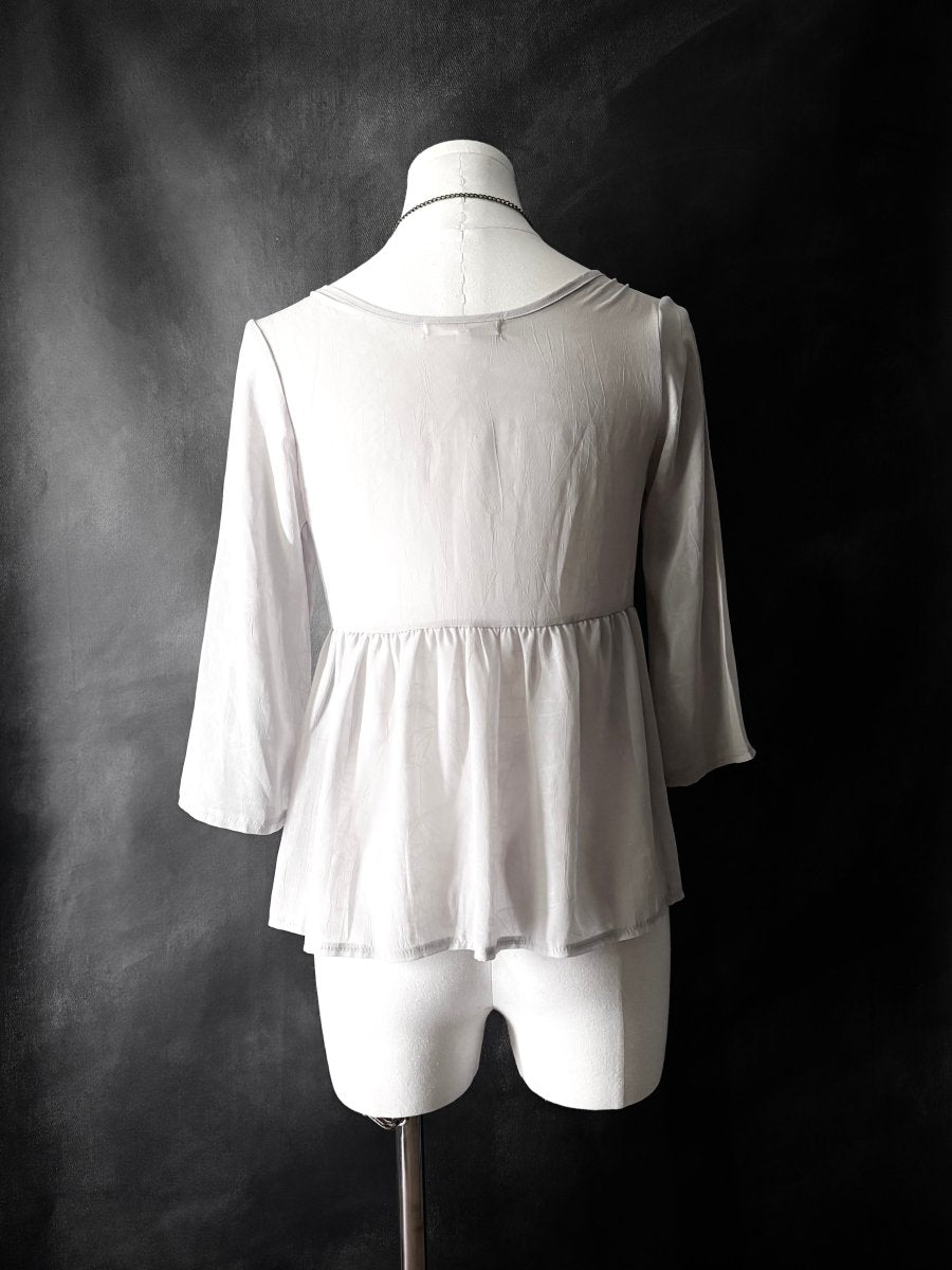 Pale Rose Blouse - MIDNIGHT FAE