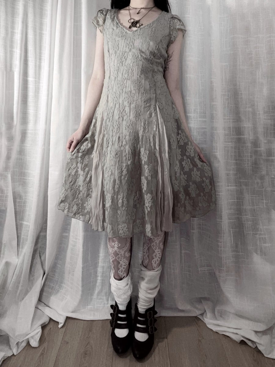 Pastel Lace Dress - MIDNIGHT FAE
