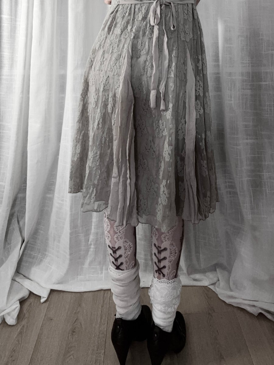 Pastel Lace Dress - MIDNIGHT FAE