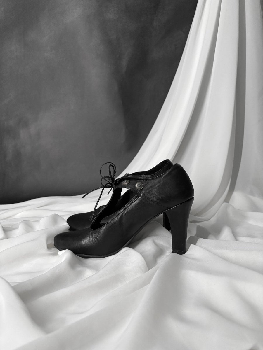 Patrizia T-Bar Heels - MIDNIGHT FAE