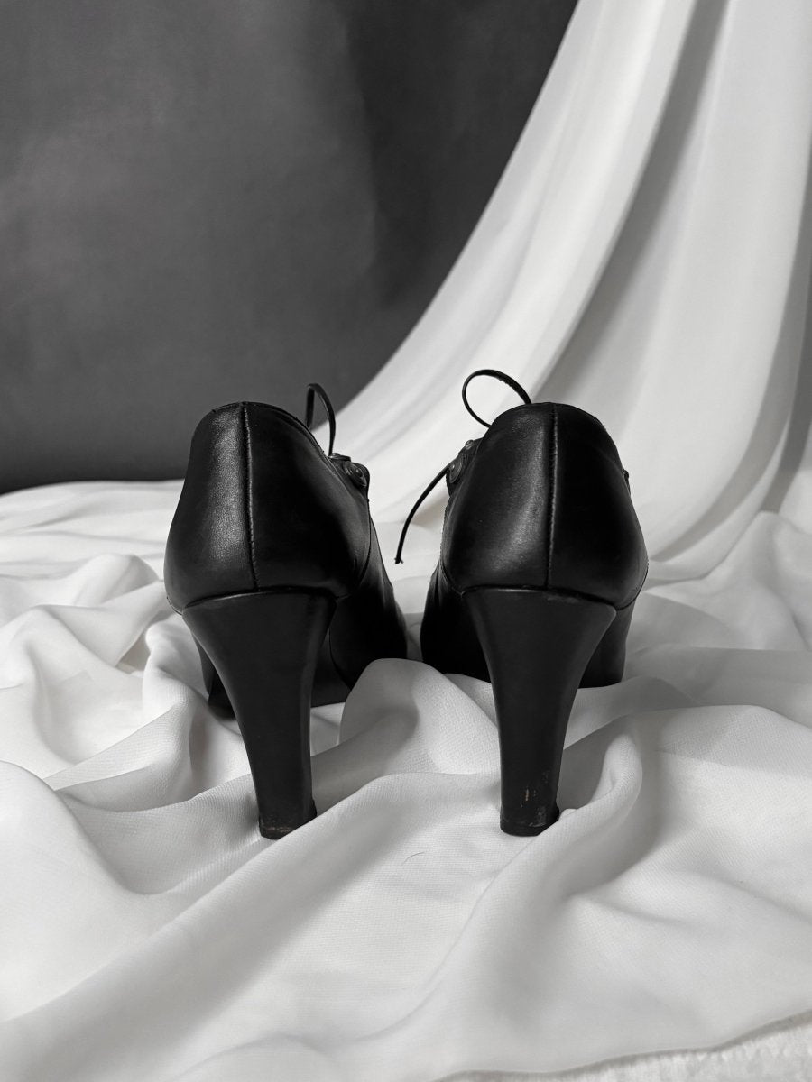 Patrizia T-Bar Heels - MIDNIGHT FAE