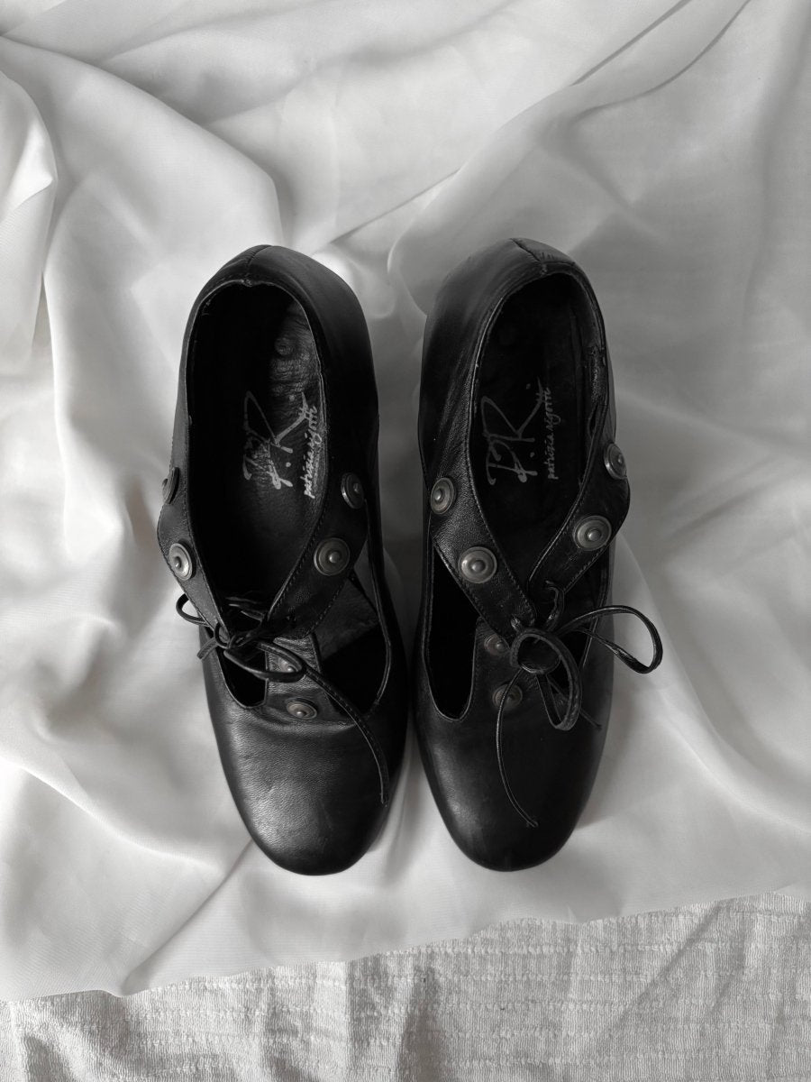 Patrizia T-Bar Heels - MIDNIGHT FAE