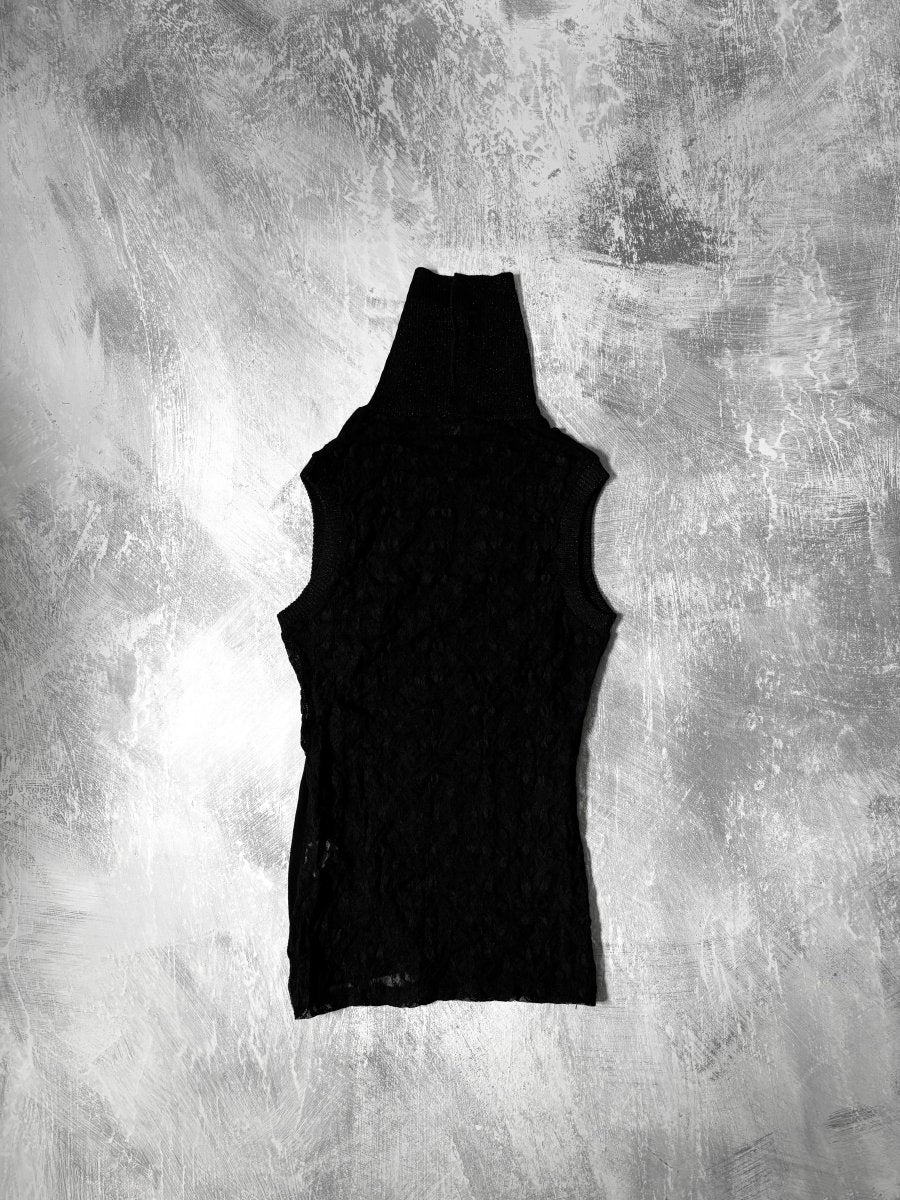 Pentacle Sleeveless Top - MIDNIGHT FAE