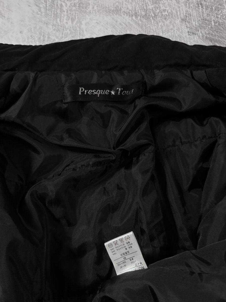 Presque Metal Clasp Coat - MIDNIGHT FAE