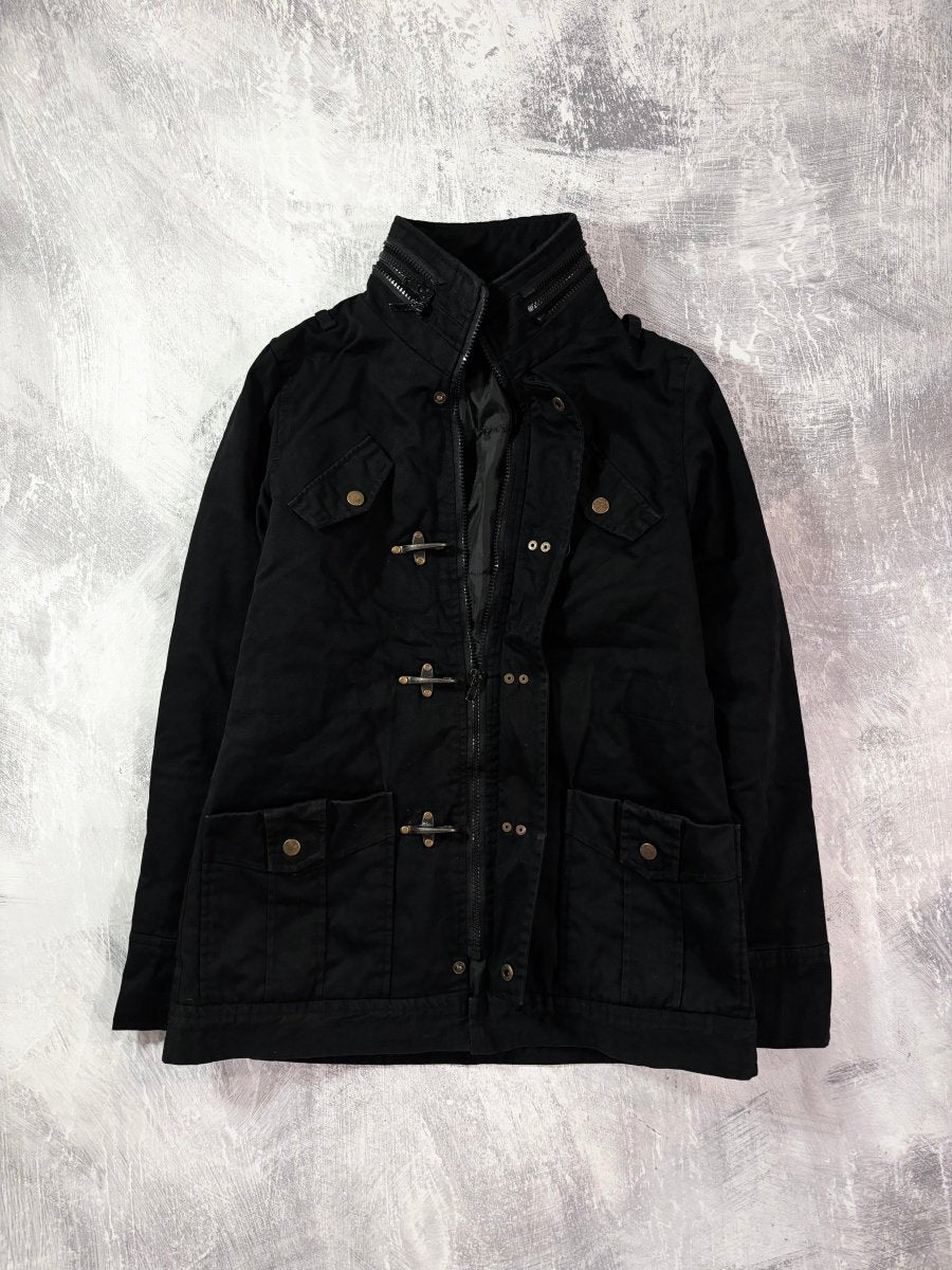 Presque Metal Clasp Coat - MIDNIGHT FAE