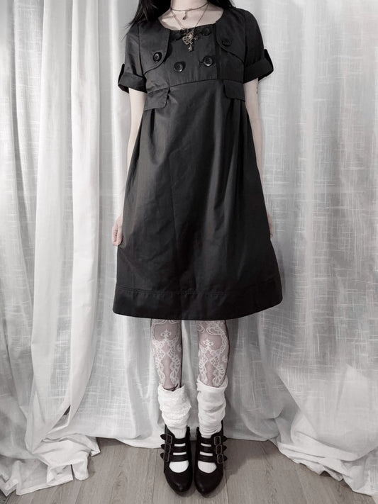 Ray Sailor Dress - MIDNIGHT FAE