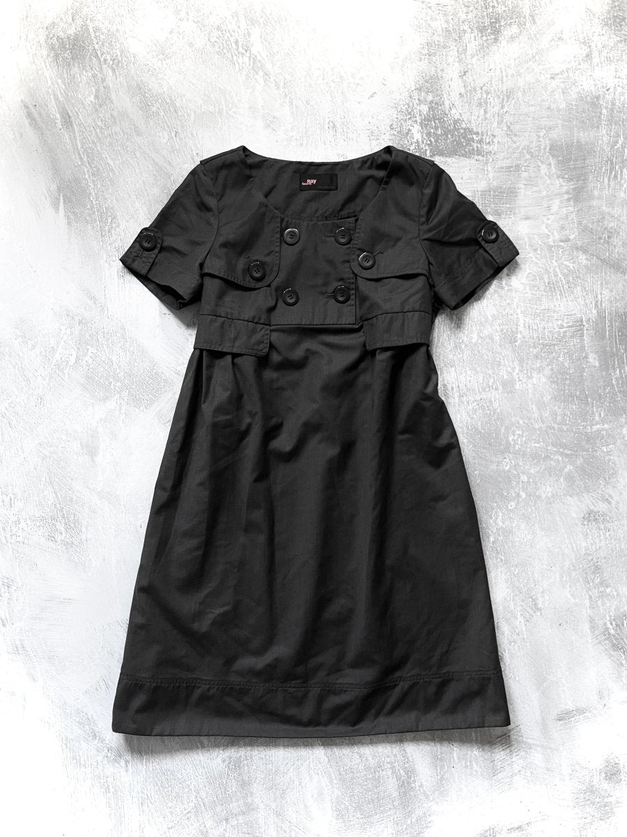 Ray Sailor Dress - MIDNIGHT FAE