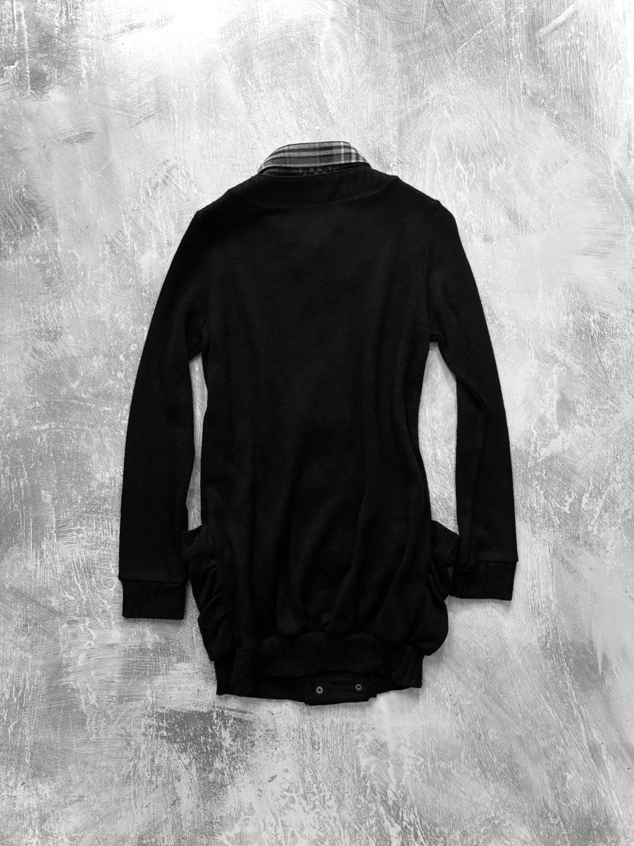Record Knit Dress - MIDNIGHT FAE