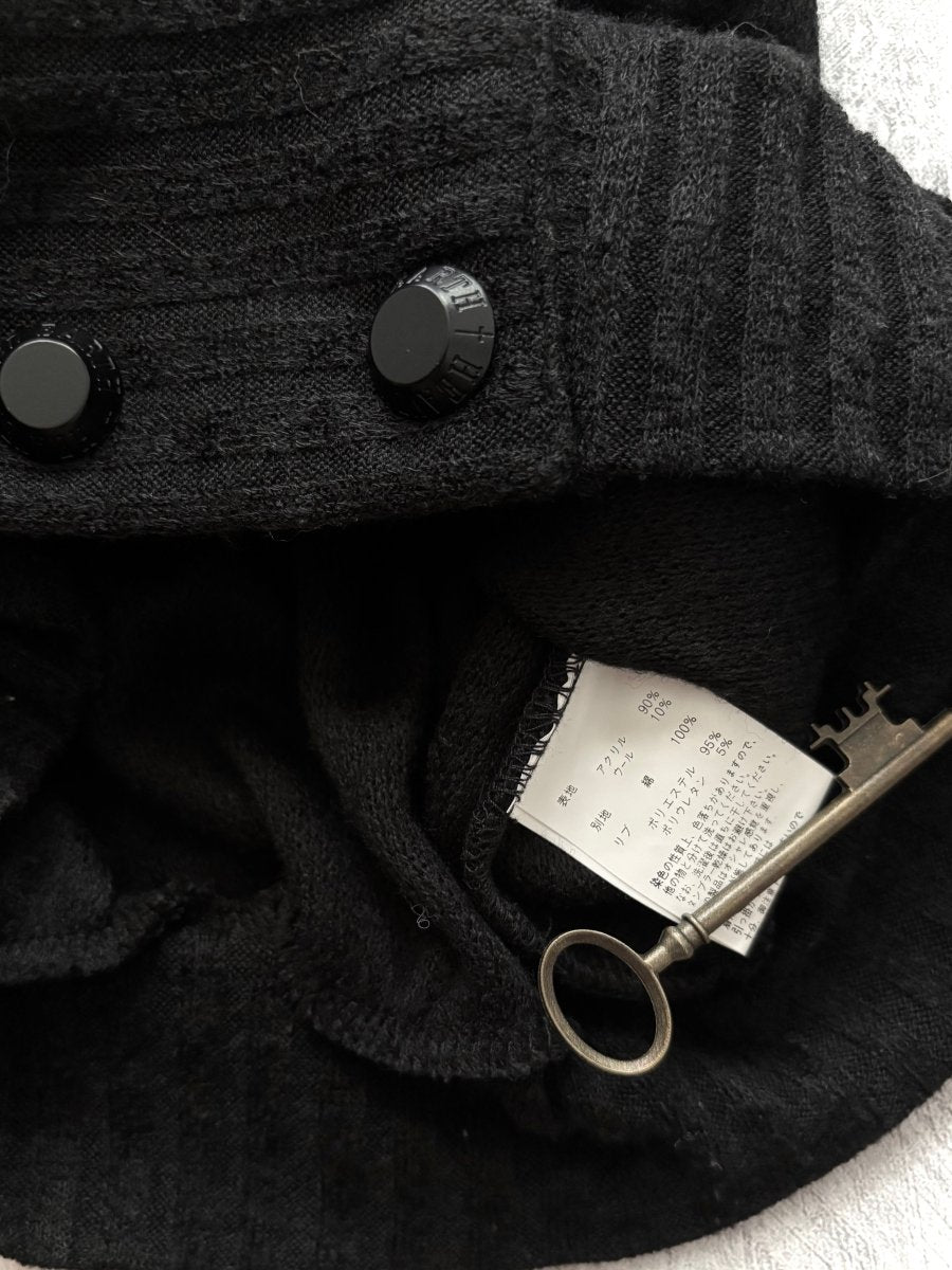 Record Knit Dress - MIDNIGHT FAE