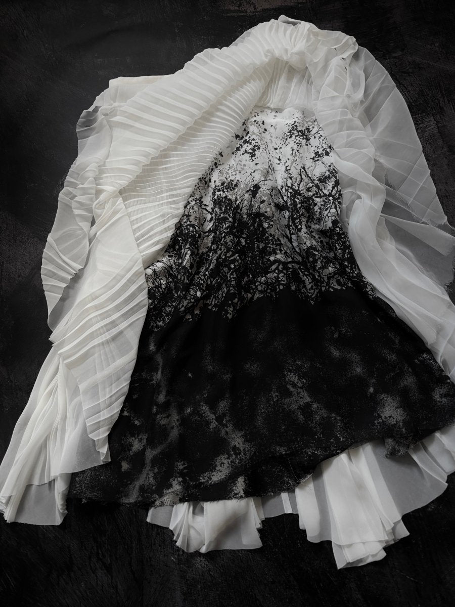 Rekisami Decay Skirt - MIDNIGHT FAE