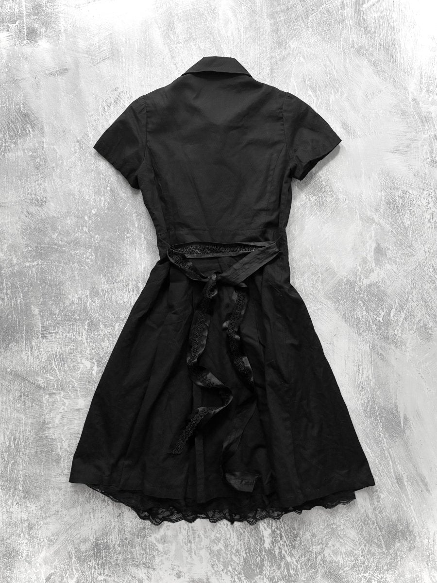 Reliquary Midi Dress - MIDNIGHT FAE