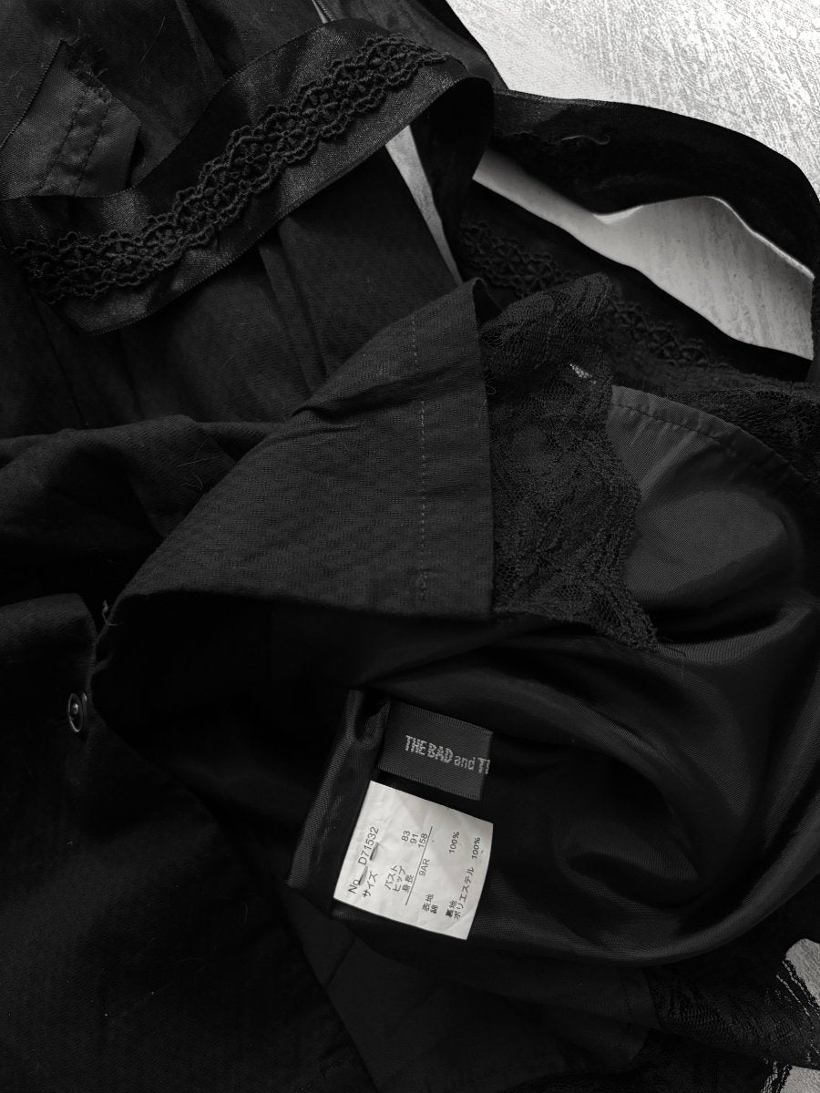 Reliquary Midi Dress - MIDNIGHT FAE