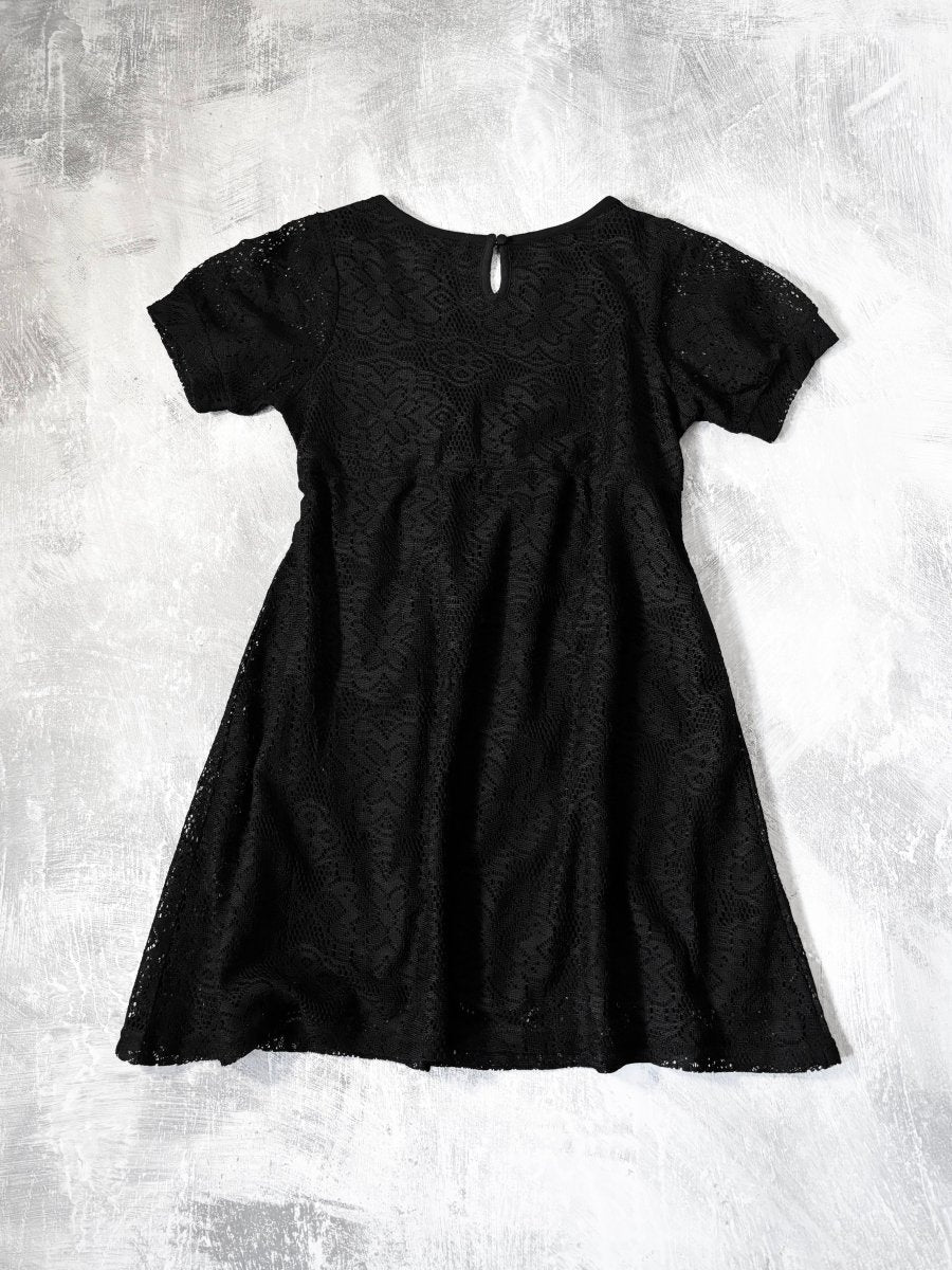 Reor Lace Mini Dress - MIDNIGHT FAE