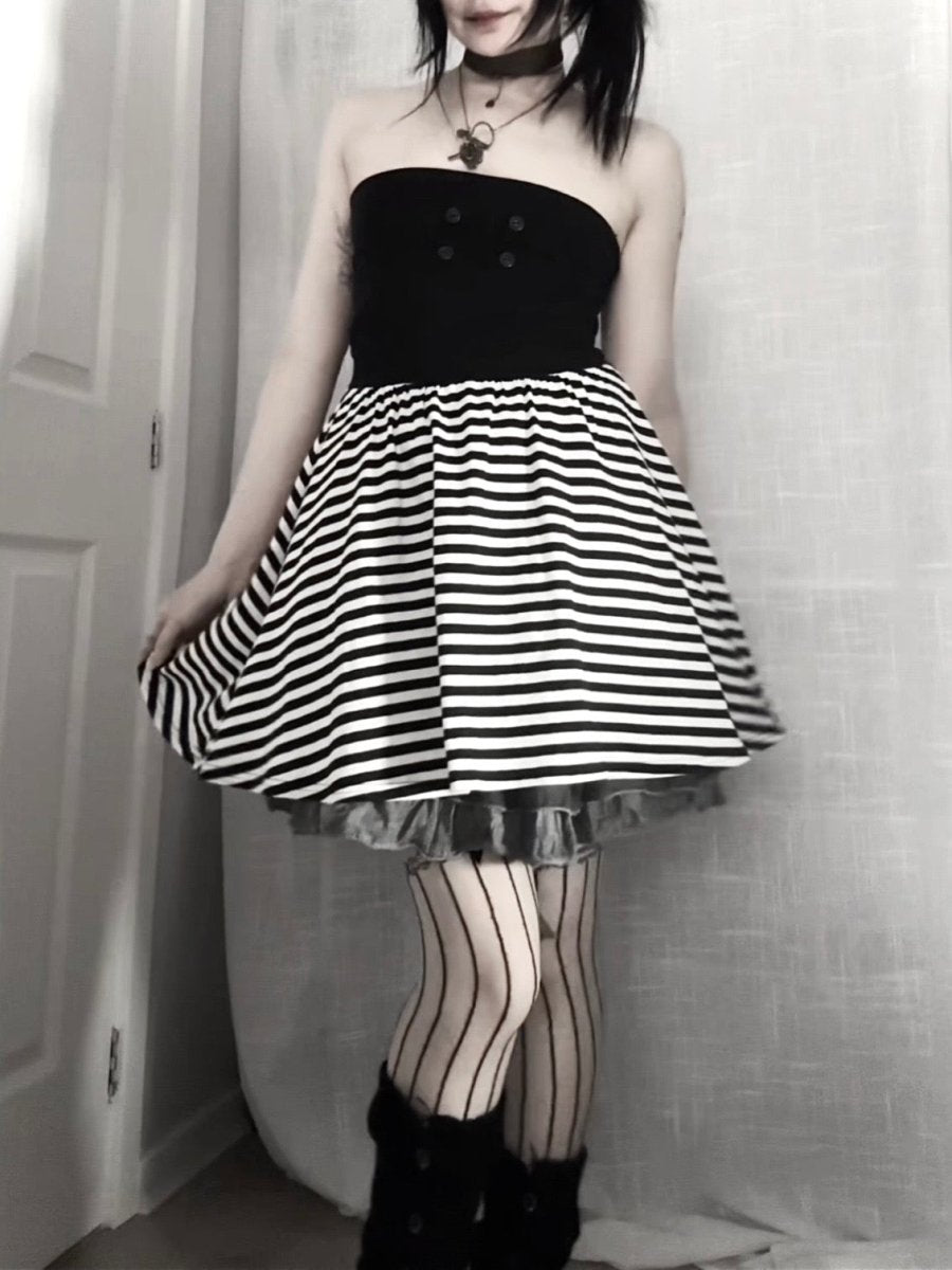 Reprise Bandeau Tunic - MIDNIGHT FAE