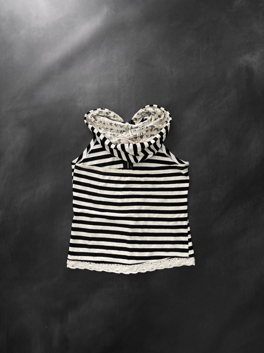 Retreat Striped Vest - MIDNIGHT FAE