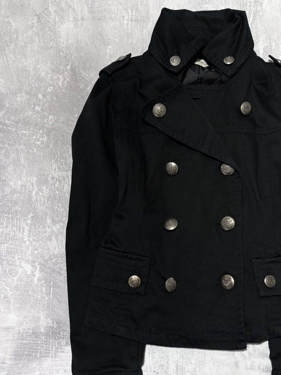 Rogue Military Jacket - MIDNIGHT FAE