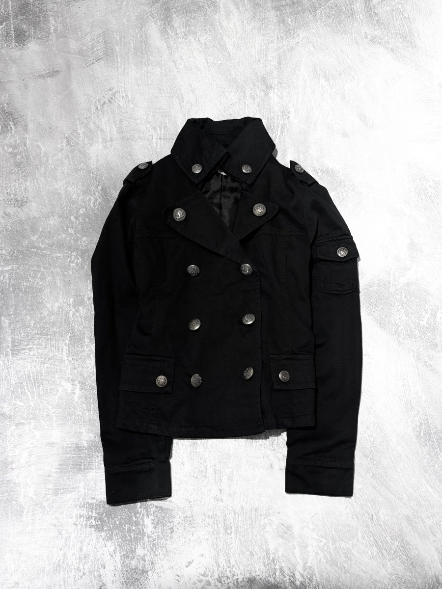 Rogue Military Jacket - MIDNIGHT FAE