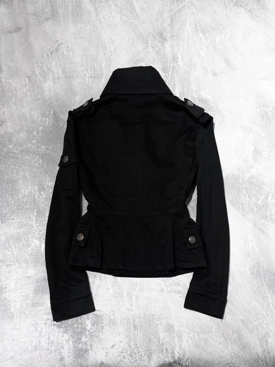 Rogue Military Jacket - MIDNIGHT FAE