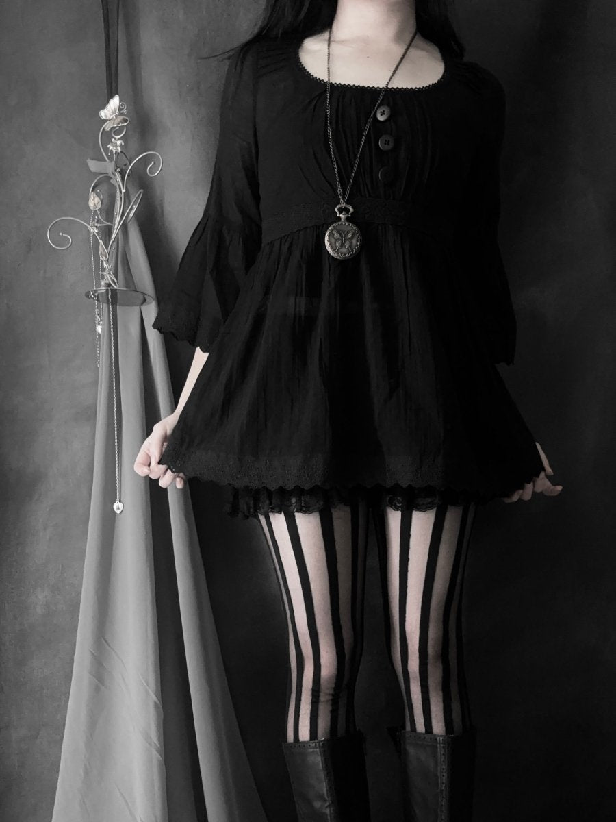 Rope Tunic Top - MIDNIGHT FAE