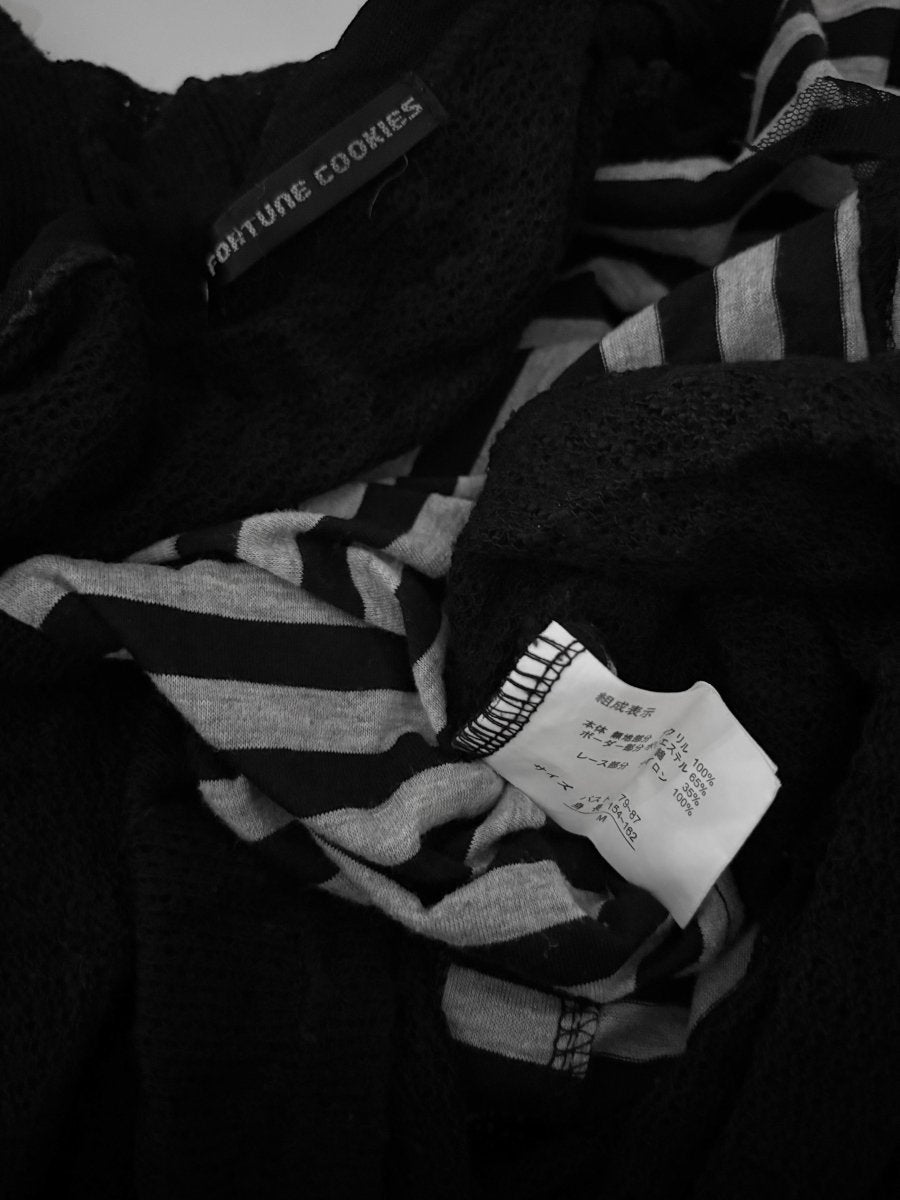 Ruin Striped Tunic - MIDNIGHT FAE