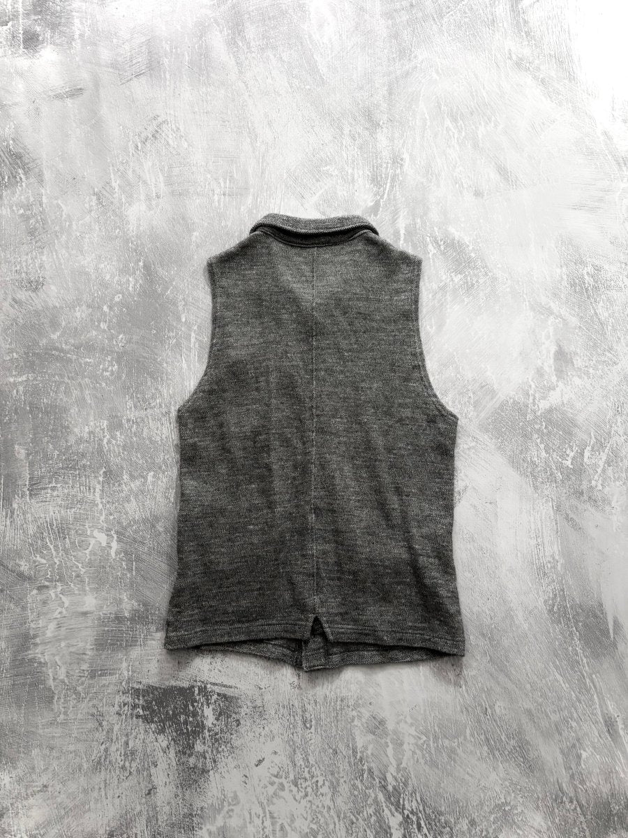 Sabbatum Button Vest - MIDNIGHT FAE