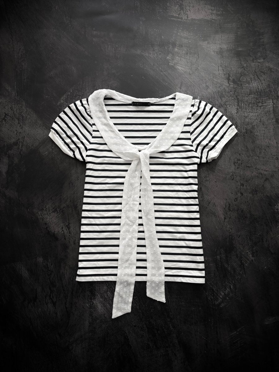 Sailor Striped Shirt - MIDNIGHT FAE
