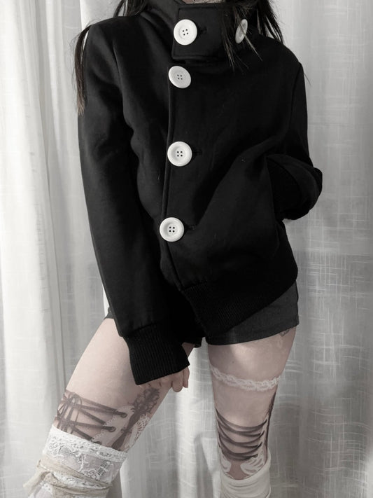 Sedation Button Jacket - MIDNIGHT FAE