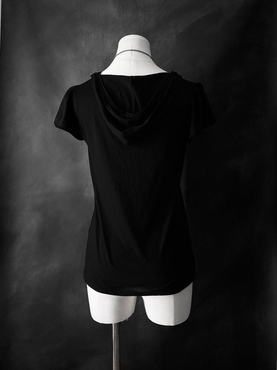 Silent Hooded Shirt - MIDNIGHT FAE