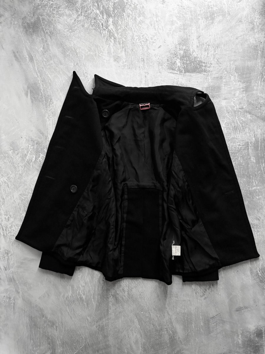 Sindee Tailored Peacoat - MIDNIGHT FAE