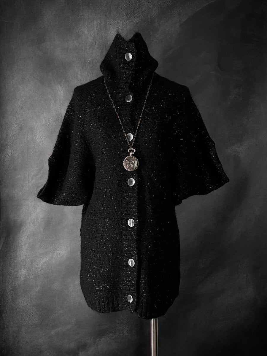 Siphon Button Poncho - MIDNIGHT FAE
