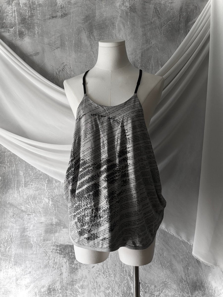 Skull Draped Vest - MIDNIGHT FAE