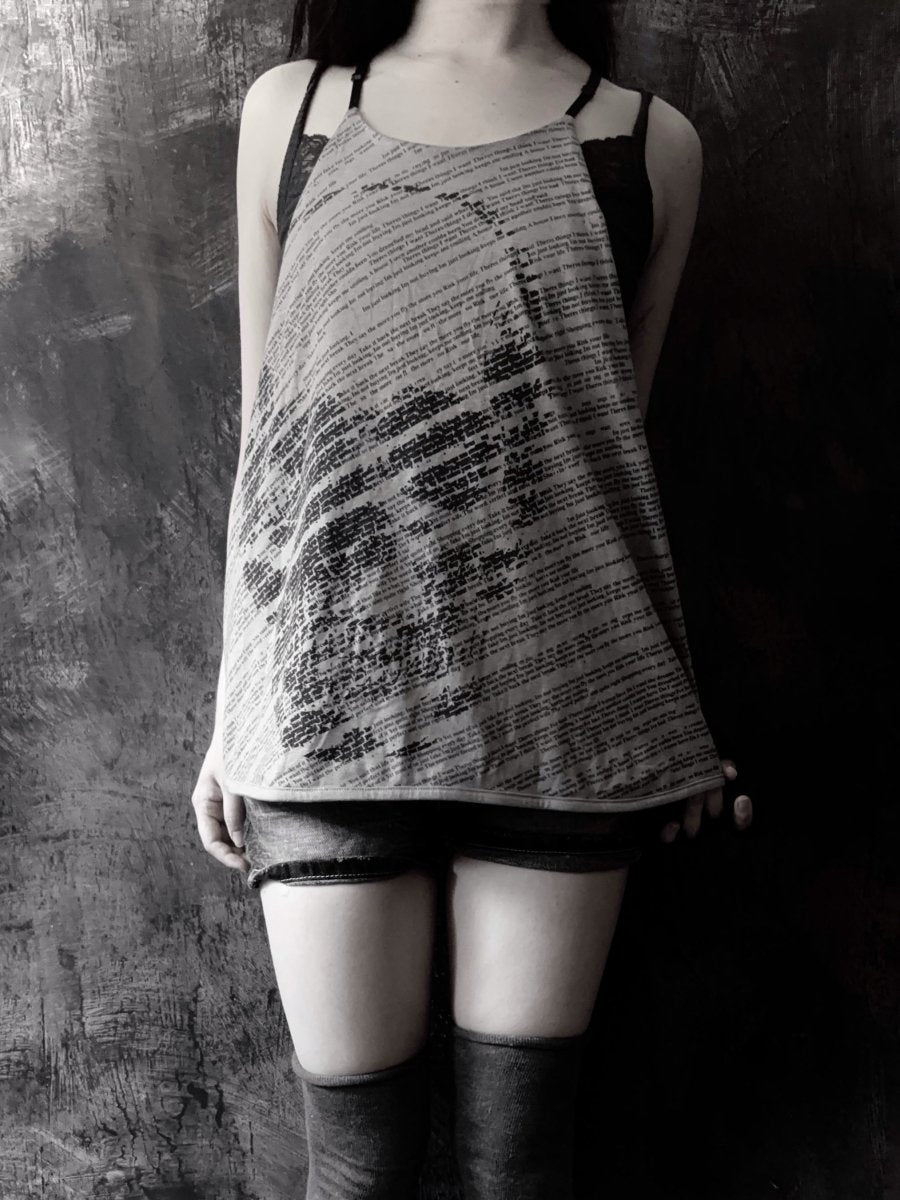 Skull Draped Vest - MIDNIGHT FAE