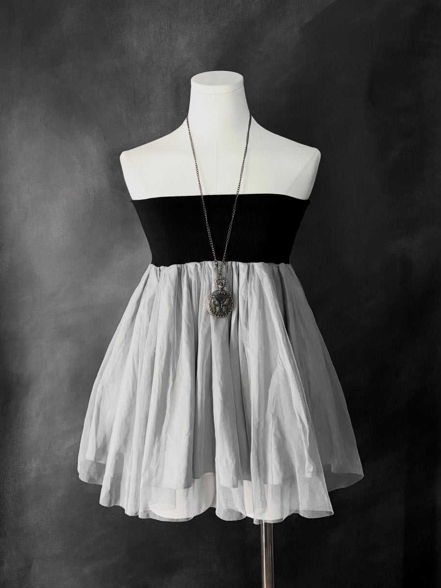 Sloe Strapless Top - MIDNIGHT FAE