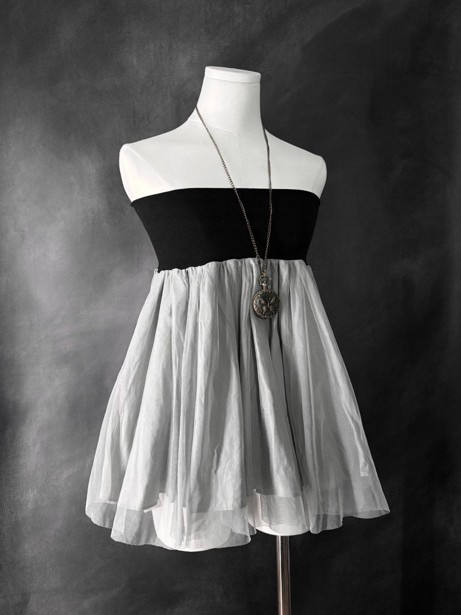 Sloe Strapless Top - MIDNIGHT FAE