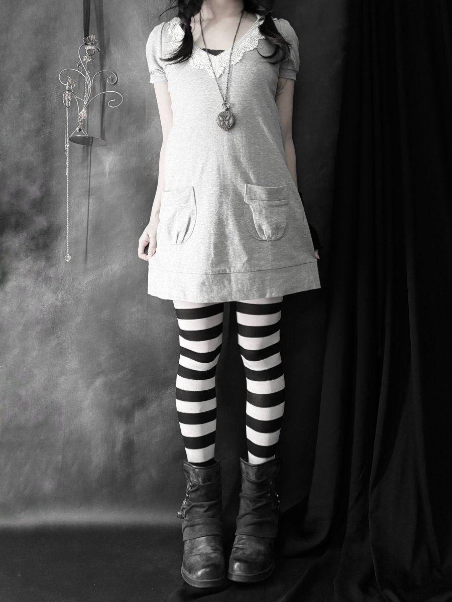 Slumber Mini Dress - MIDNIGHT FAE