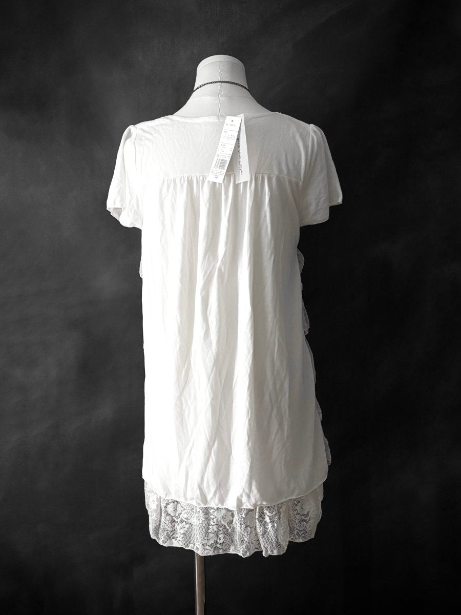 Snowfall Ruffle Dress (BNWT) - MIDNIGHT FAE