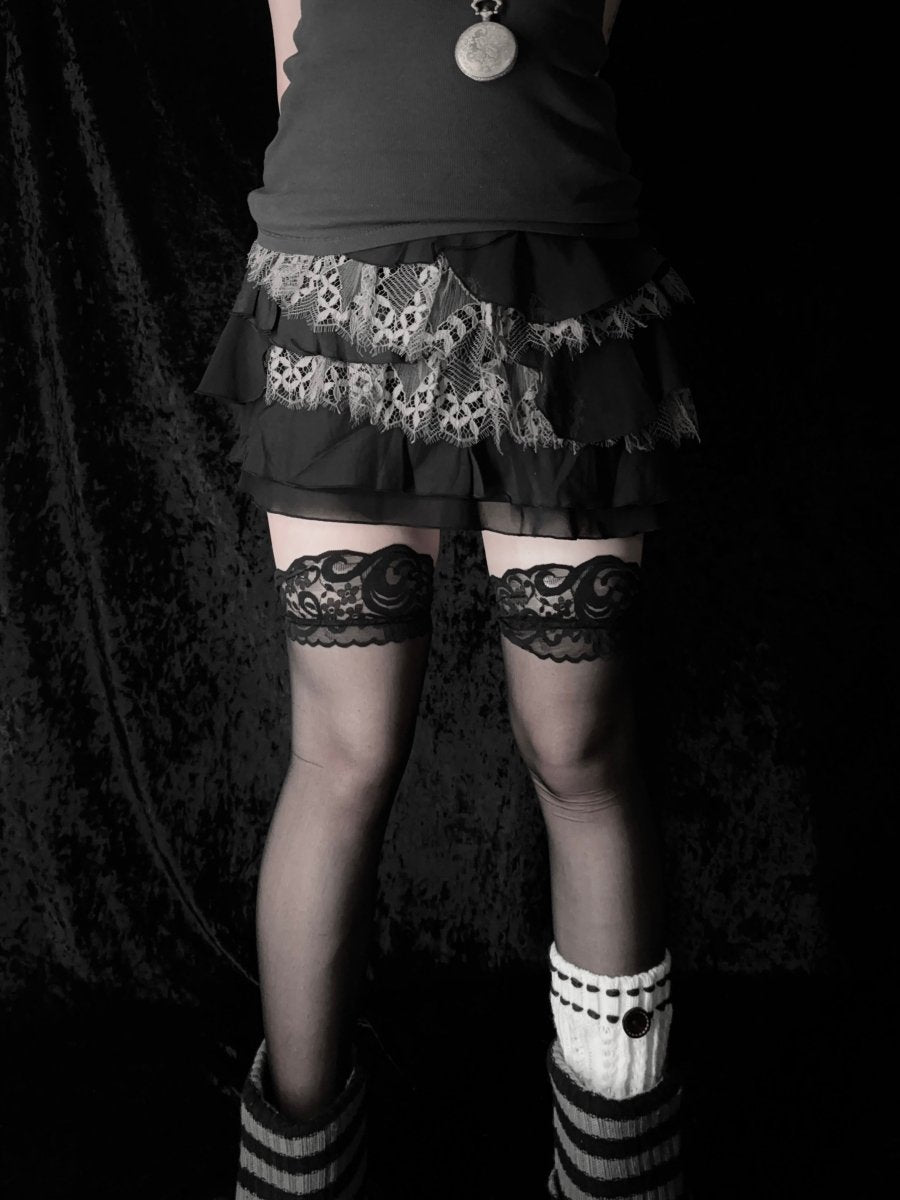 Solace Mini Skirt - MIDNIGHT FAE