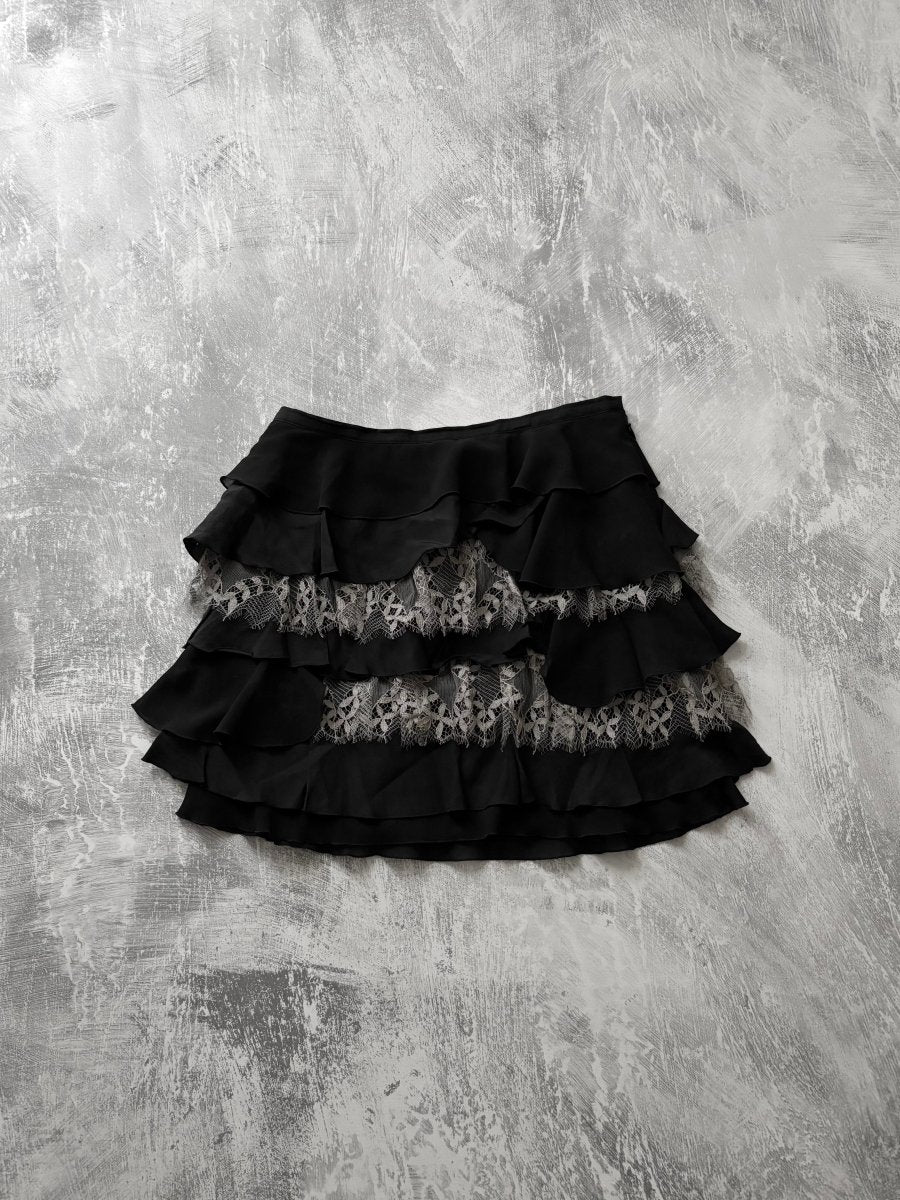 Solace Mini Skirt - MIDNIGHT FAE