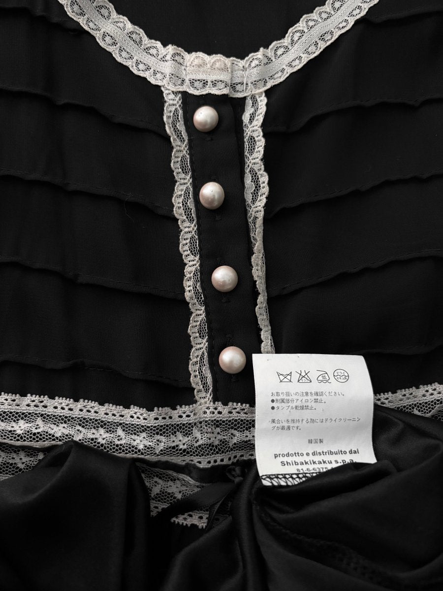 Somnia Babydoll Dress - MIDNIGHT FAE