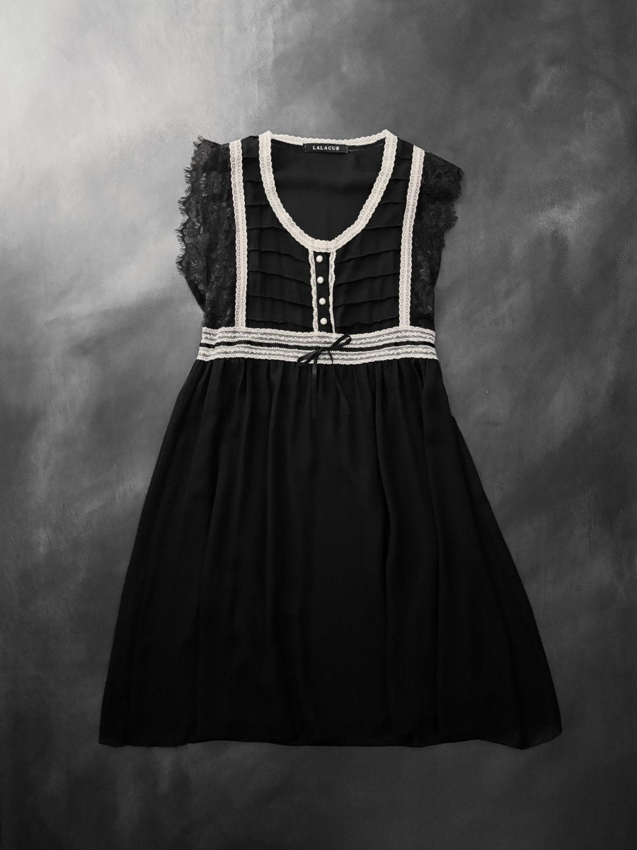 Somnia Babydoll Dress - MIDNIGHT FAE