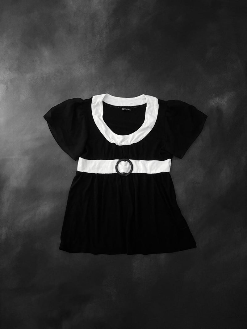 Spider Babydoll Top - MIDNIGHT FAE