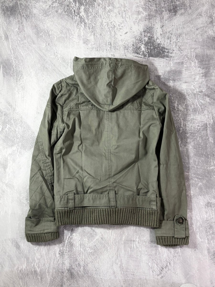 Spiga Military Zip Up Jacket - MIDNIGHT FAE