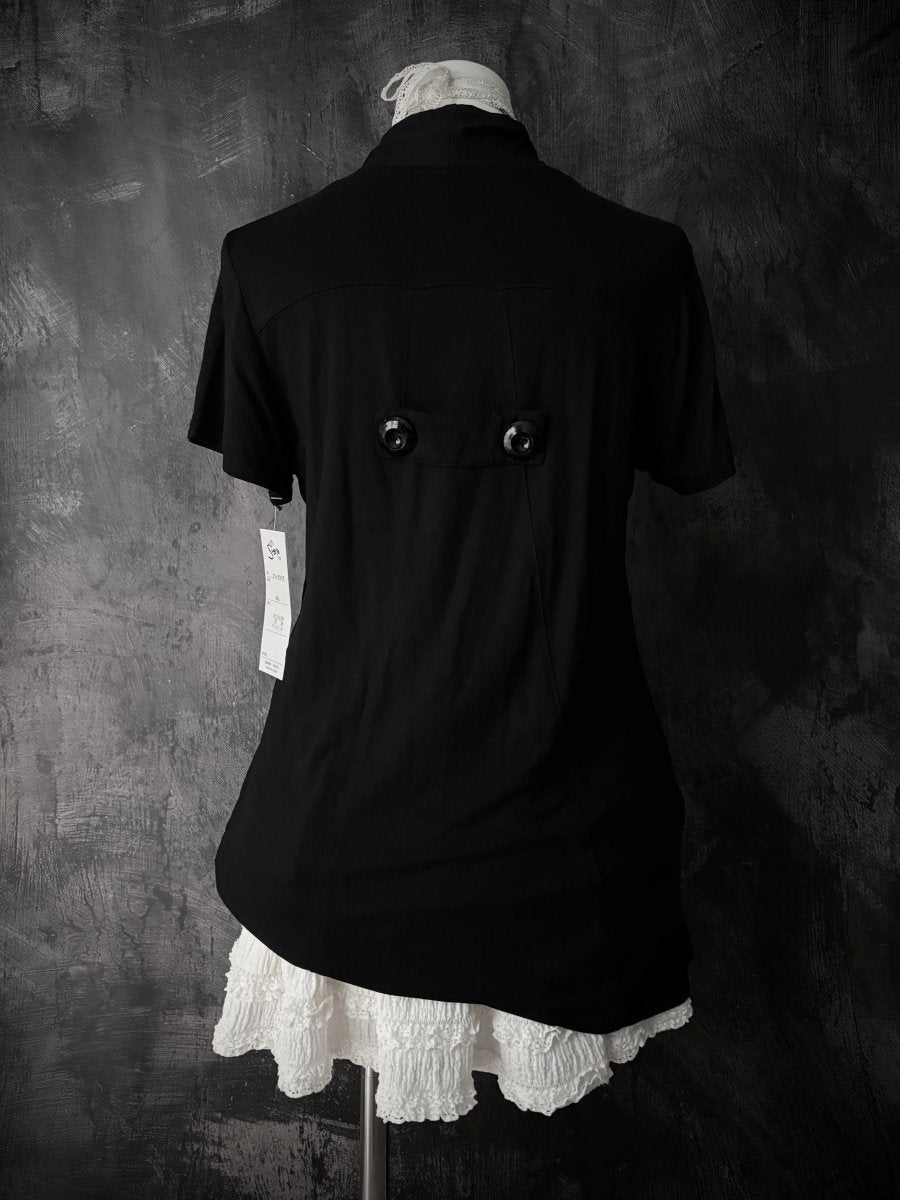 Spindle Layered Blouse (BNWT) - MIDNIGHT FAE