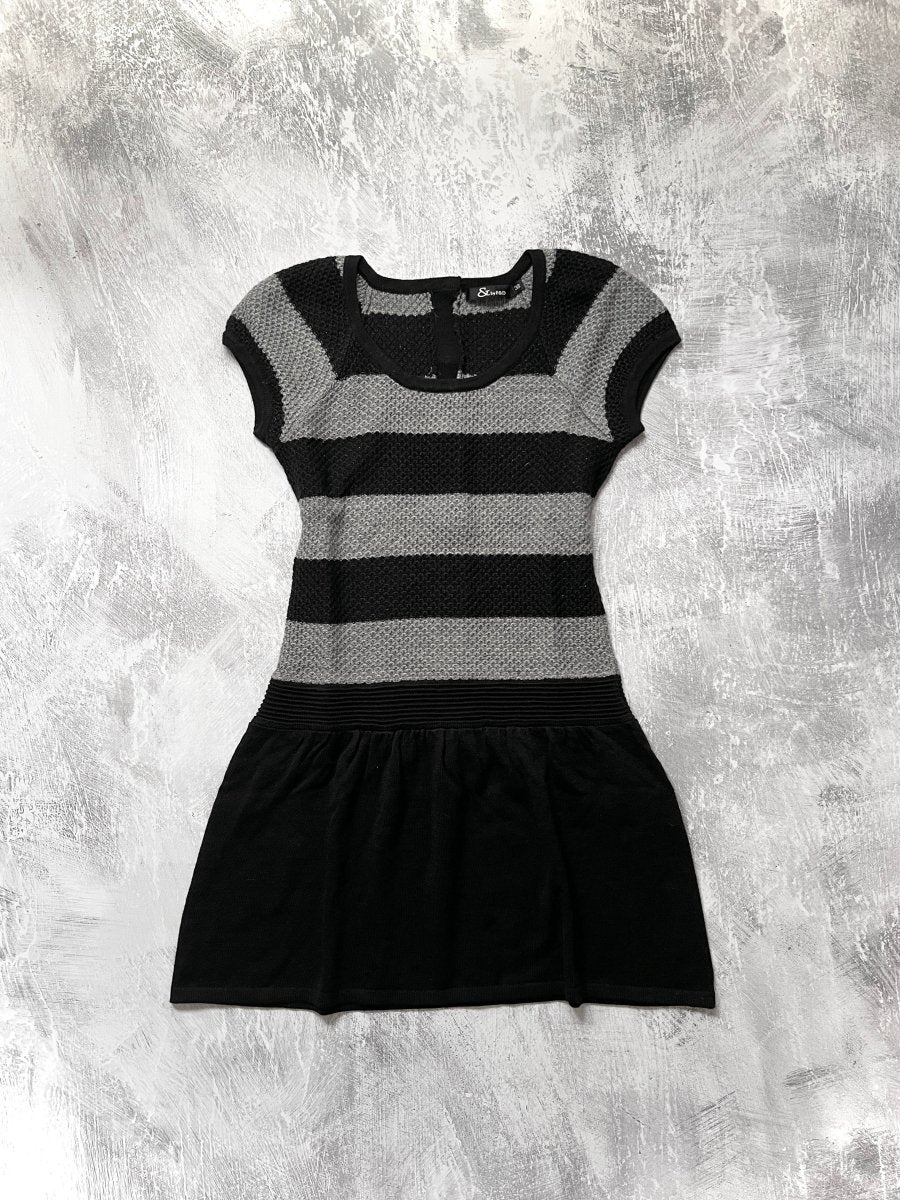 Spine Knit Dress - MIDNIGHT FAE